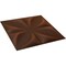Ekena Millwork 11 7/8in. W x 11 7/8in. H Helene EnduraWall Decorative 3D Wall Panel Covers 0.98 Sq. Ft. WP12X12HEDRU - alternate 5